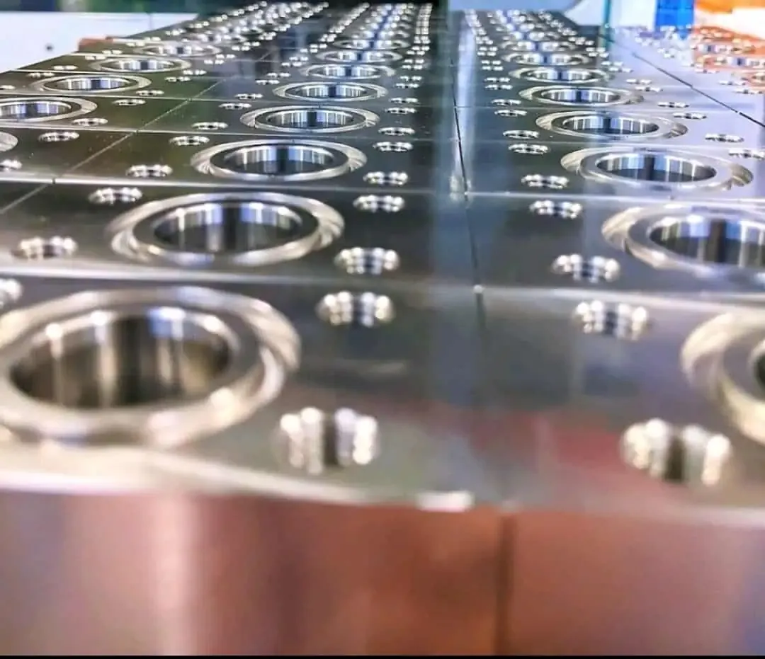 Precision-machined Milltech component
